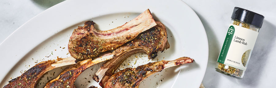 Five-Star Herb-Crusted Lamb Chops with Lemon-Mint Gremolata