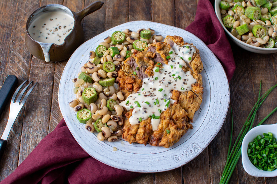 Chicken Fried Steak with Country Gravy