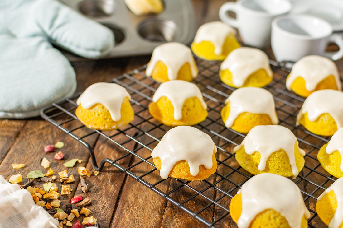 Golden Vanilla Chai Tea Cakes