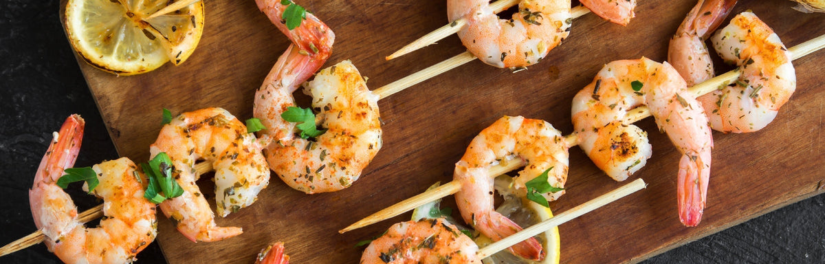 Citrus-Marinated Shrimp Skewers