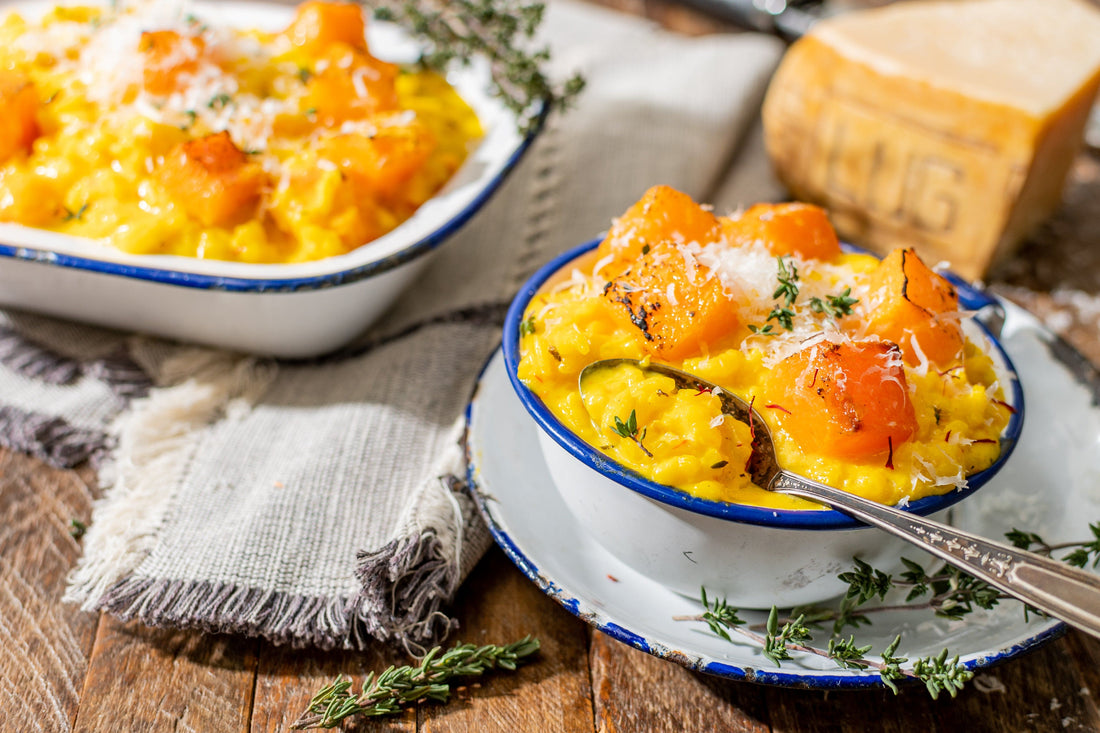 Saffron & Squash Risotto
