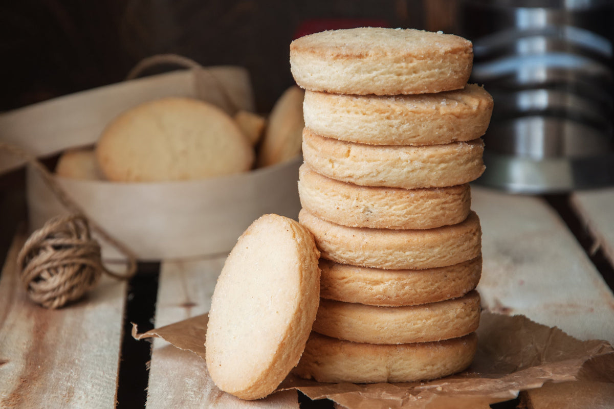 Salted Maple Sugar Shortbread