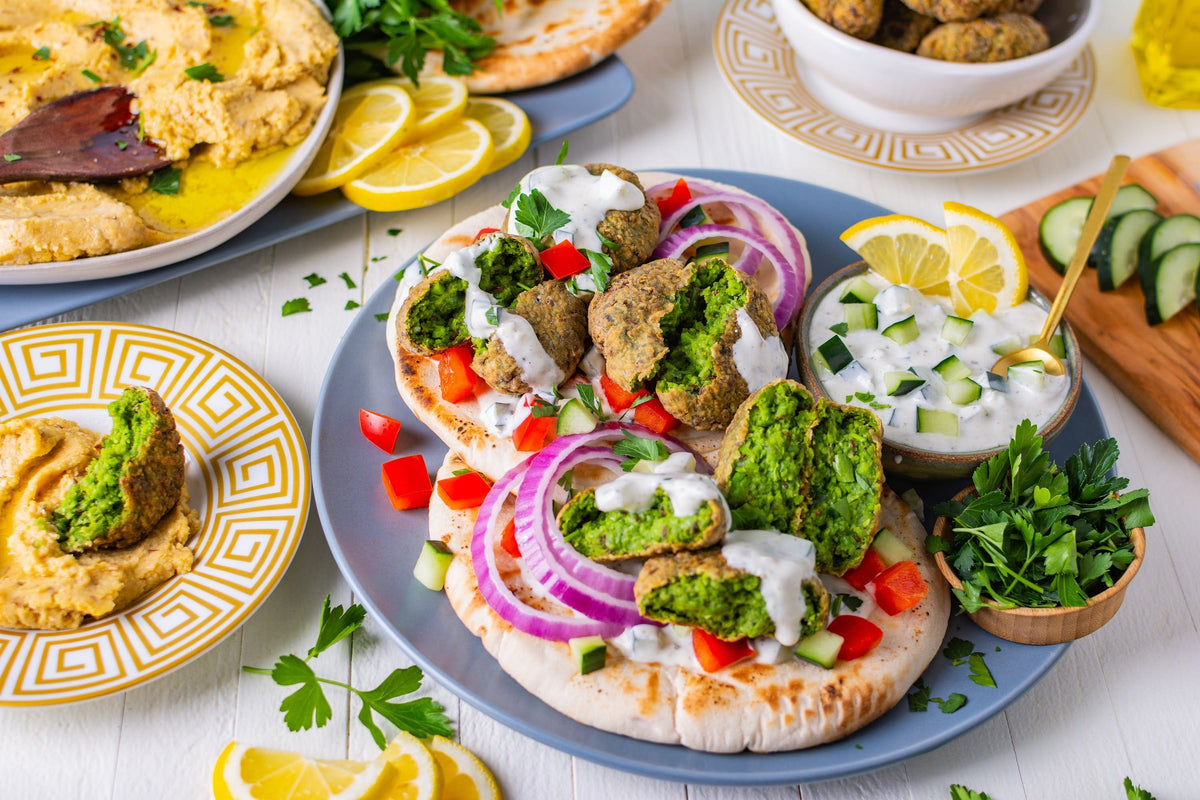 Sweet Green Pea Falafel