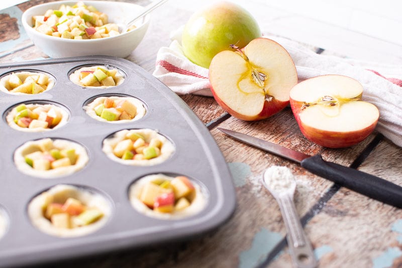 Apple Pie Bites