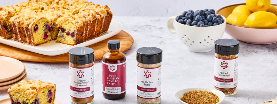 Lemon Blueberry Coffee Cake