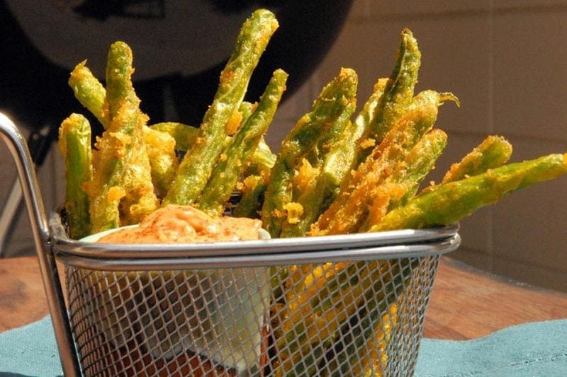 Beer-Battered Green Beans