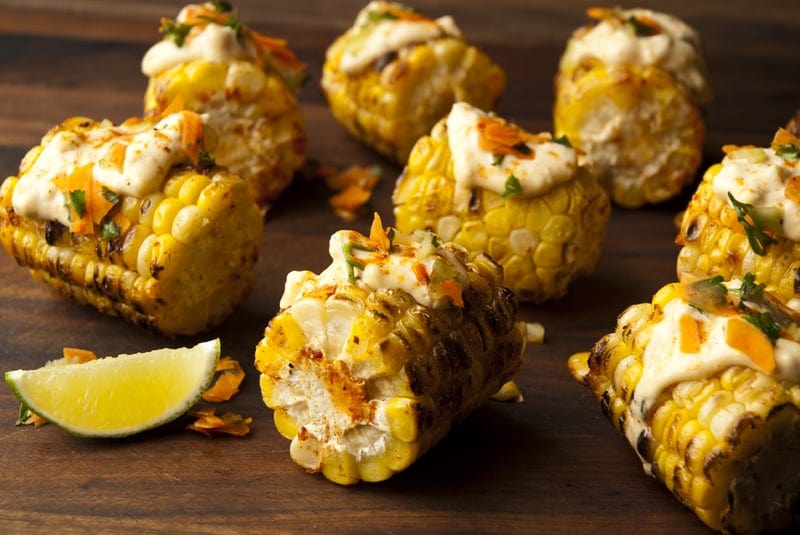 Buffalo Style Mexican Street Corn