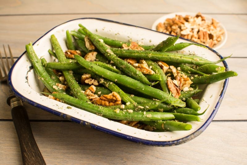 Shallot Herb Green Beans