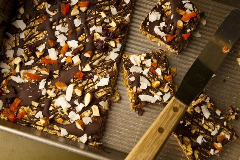 Coconutty Almond Bars