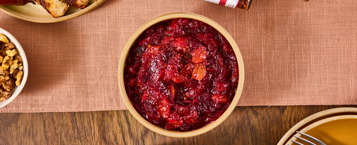 Smoked Serrano Cranberry Chutney