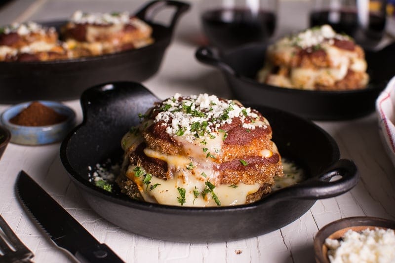Eggplant Enchilado
