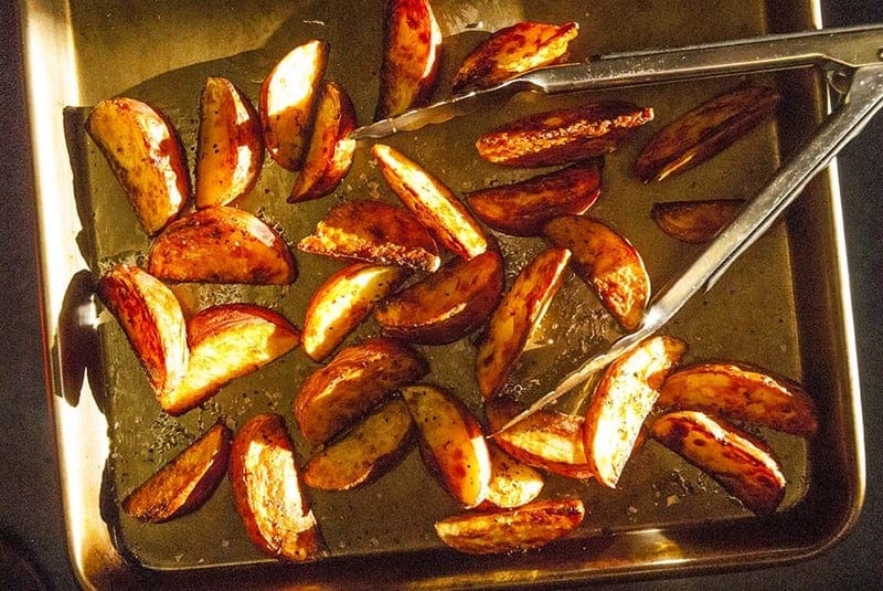 Ghee Roasted Potatoes