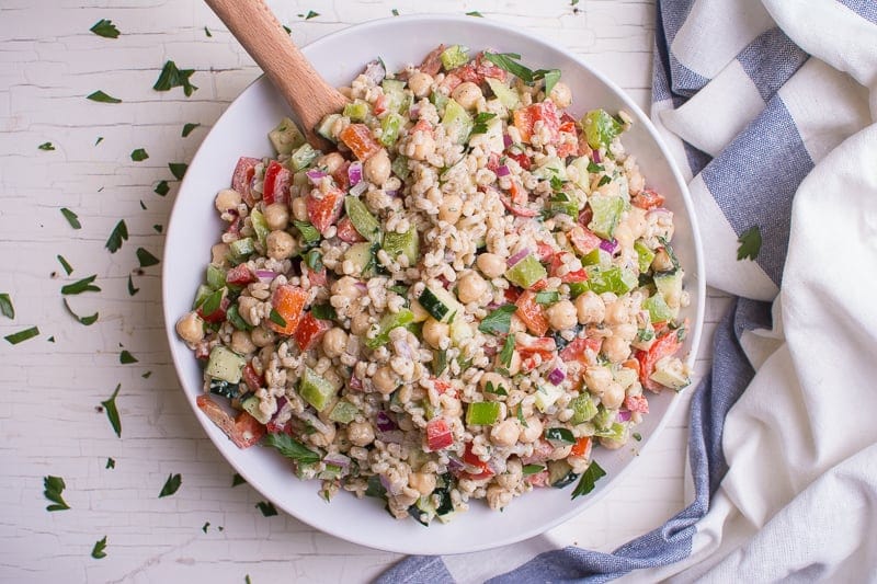 Greek Barley Salad