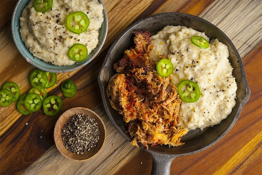 Green Chile Cheese Grits