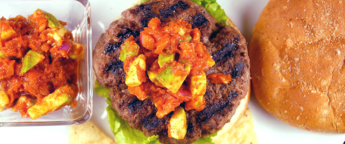 Jamaican Jerk Burgers