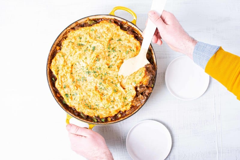 Shepherd’s Pie with Carrot Mash
