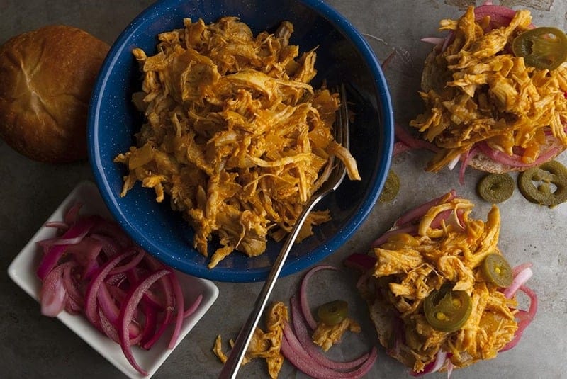 Shredded Barbecue Chicken