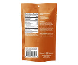 Back of Moroccan Lentils packet on white